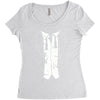 disheveled tuxedo Women's Triblend Scoop T-shirt