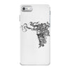 girl butterfly head iPhone 7 Case