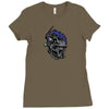 skull modile head Ladies Fitted T-Shirt