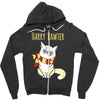 pawter cat Zipper Hoodie