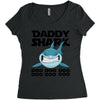 Daddy Shark Doo Doo Doo Women's Triblend Scoop T-shirt