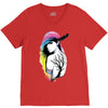 rainbow girl V-Neck Tee