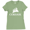 corsair custom Ladies Fitted T-Shirt