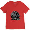 celtic skull V-Neck Tee