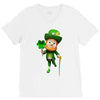 DABBİNG LEPRECHAUN V-Neck Tee