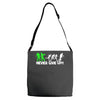 zombie never give up fun Adjustable Strap Totes