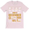 born december multitasking problem solving T-Shirt