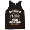 Super Cool Father Of A Freaking Awesome Son Tank Top