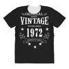 original parts vintage established 1972 perfectly aged All Over Women's T-shirt