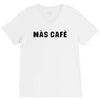 mas cafe V-Neck Tee