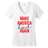 make america kind again Women's V-Neck T-Shirt