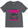 I&rsquo;m Called Mamaw Because I&rsquo;m Way Too Cool To Be Called Grandma V-Neck Tee