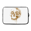 skull water color Laptop sleeve