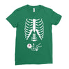 pregnant halloween costume Ladies Fitted T-Shirt