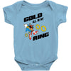 gold all in my ring Baby Bodysuit