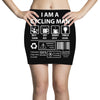 I Am A Cycling Man white letter Mini Skirts