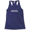 freelance gynecologist Racerback Tank