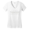 not a tsundere Women's V-Neck T-Shirt