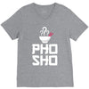 pho sho foodie asian food humor chopsticks funny V-Neck Tee