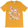 dachshund floral T-Shirt