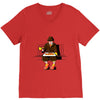 secret habit V-Neck Tee