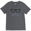 monsieur moustache V-Neck Tee