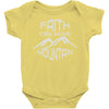faith can move mountain Baby Onesie