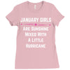 January Girls Ladies Fitted T-Shirt