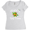 world's best mama Women's Triblend Scoop T-shirt