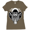 old rider Ladies Fitted T-Shirt