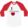 i dyslexia 3/4 Sleeve Shirt