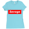 savage Ladies Fitted T-Shirt