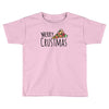 merry crustmas christmas pizza Toddler T-shirt
