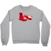red skinhead bovver boots ideal birthday gift or present Crewneck Sweatshirt