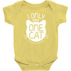 i only have one cat my cat has a few cat Baby Bodysuit