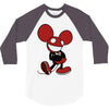 mickey mau5 3/4 Sleeve Shirt