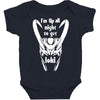 i'm up all night to get loki Baby Bodysuit