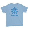 shirt steuerrad yacht boot ship sailing captain segeln kapit&auml;n Youth Tee