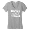 never trust a hippy Women's V-Neck T-Shirt