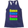 dance dance Racerback Tank