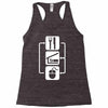 v2 eat sleep computer mouse Racerback Tank