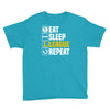 eat sleep league Youth Tee