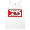 texas made lone star license plate Tank Top