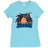 outpost 31 huskies monster version Ladies Fitted T-Shirt