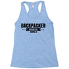 Backpacker Explore The World Racerback Tank