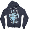 octobunny returns Zipper Hoodie