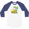 summer beach 3/4 Sleeve Shirt
