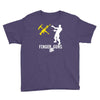 finger guns batle royal gaming Youth Tee