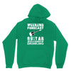 weekend forcast guitar with a chance of drinking Hoodie