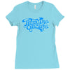 paradise garage sign Ladies Fitted T-Shirt